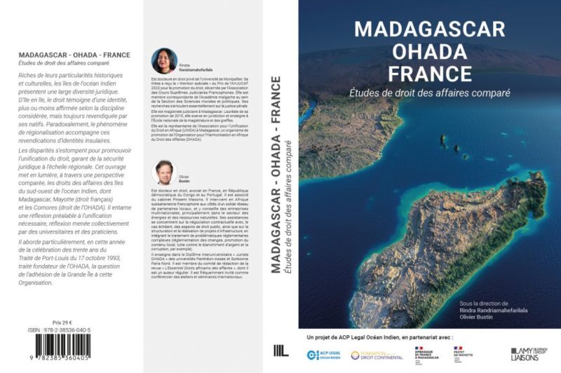 OHADA / Canal du Mozambique / Présentation de l’ouvrage collectif « Madagascar – OHADA – France : Étude de droit comparé des affaires » à l’Université de Mayotte